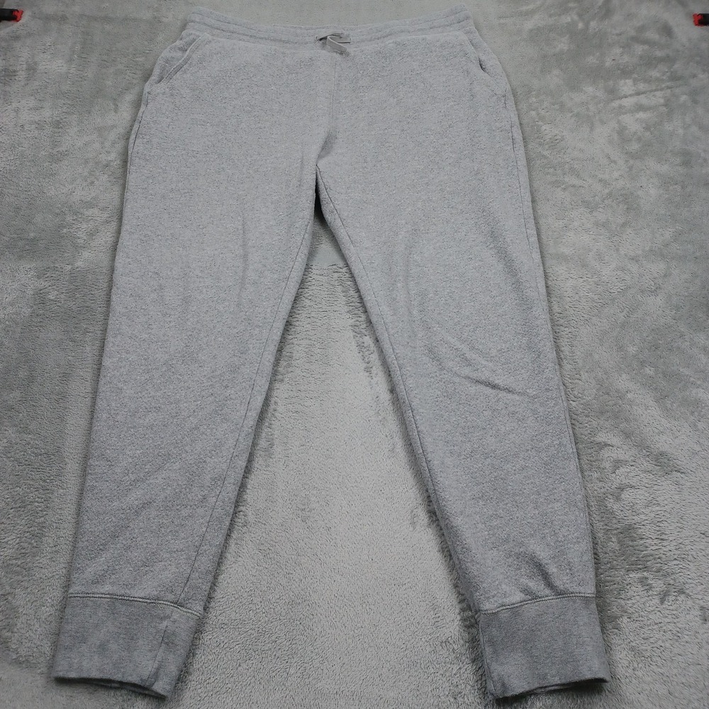Greyson Joggers Mens XL Gray Fleece Golf Drawstring Casual Pockets Modern